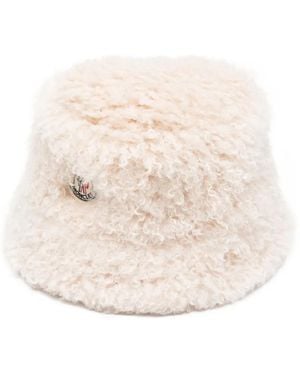 Moncler Fleece bucket hat - Natur