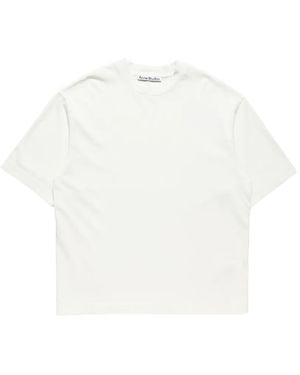 Acne Studios Camiseta De Manga Corta - Blanco