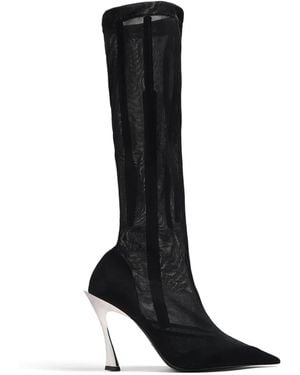 Mugler Heeled Boots - Nero