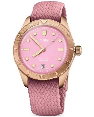 Oris Divers Sixty-Five 38Mm Watch - Pink