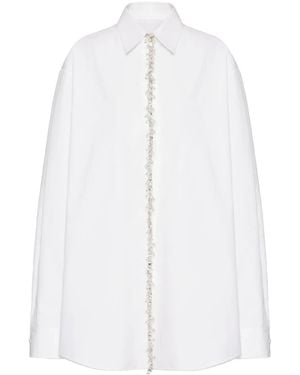 Valentino Garavani Compact Embroidered Shirt - White