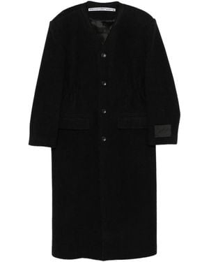 Alexander Wang Collarless Coat - Black