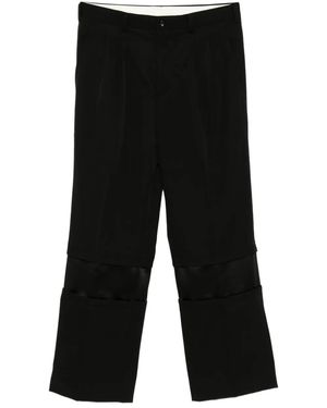 Comme des Garçons Wool Trousers - Black