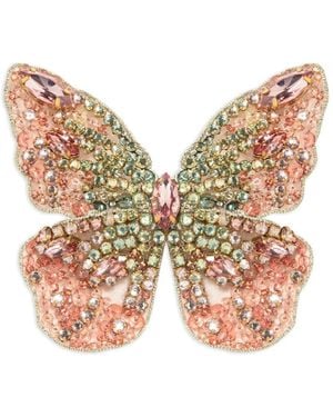 Jennifer Behr Absolem Crystal Butterfly Hair Clip - Natural