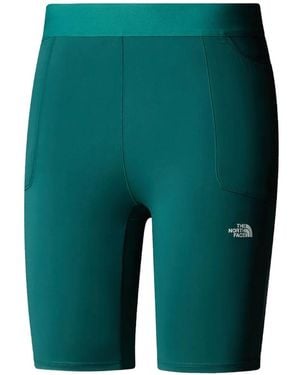 The North Face Pantalones Cortos Refina Con Logo - Verde
