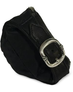 Chrome Hearts Wristher Snat Pack Zip Wrist Wallet - Black