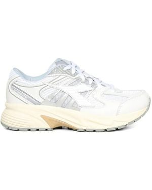 Diadora Mythos Star Lea Logo-Detail Sneakers - White