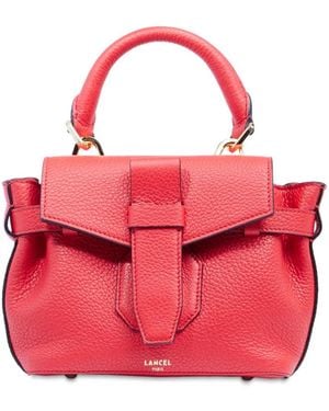 Lancel Charlie Leather Mini Handbag - Pink