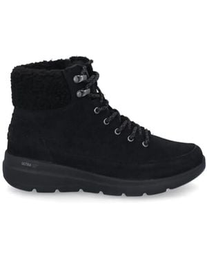 Skechers Klassische Schnürstiefel - Schwarz