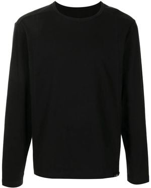 3.1 Phillip Lim Logo Patch Detail T-Shirt - Black