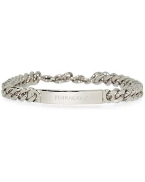 Ferragamo Bracelet With Chain - White