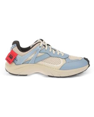 HUGO Panelled Trainers - White