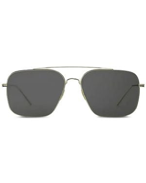 ROTATE BIRGER CHRISTENSEN Pilot-Frame Sunglasses - Grey