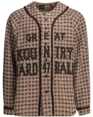 Kapital Bouclé Shirt - Brown