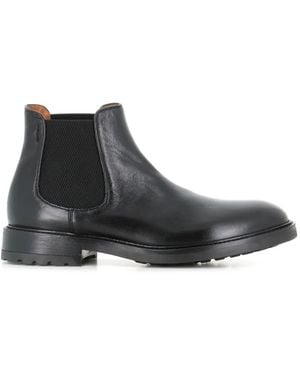 Alexander Hotto Botas Con Elástico Lateral - Negro