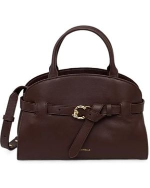 Coccinelle Small Sabine Tote Bag - Brown