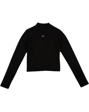 Nike Haut Chill Knit À Col Montant - Noir