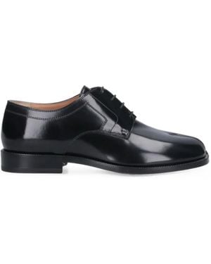 Maison Margiela Tabi Lace-Ups Shoes - Black