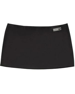 PUMA X Rosé Slim Micro Mini Skirt Wv - Black