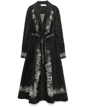 Zimmermann Midi Shirt Dress - Black