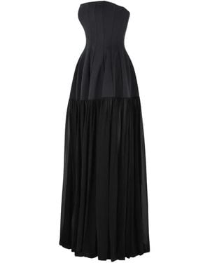 Jonathan Simkhai Maxi Sandrine Dress - Black