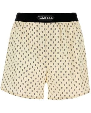 Tom Ford Printed Boxers - Metallic