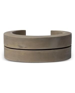 Parts Of 4 Crescent Crevice ブレスレット 30mm - グレー