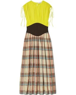 Tory Burch Zijden Jurk - Geel