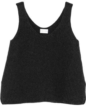 Christian Wijnants Gilet À Design Côtelé - Noir