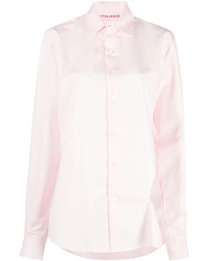 OTTOLINGER Cut-Out Long-Sleeve Shirt - Pink