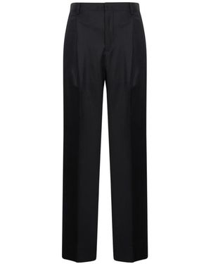 Briglia 1949 Pantalon Ample À Plis Marqués - Black