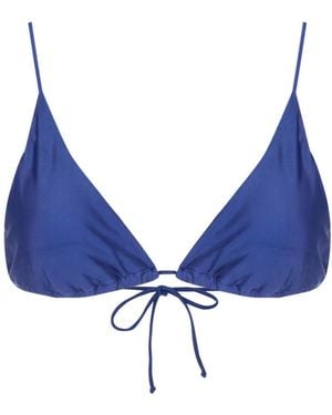 Lenny Niemeyer Triangle Bikini Top - Blue