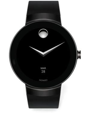 Movado Connect Museum Dial 42Mm Watch - Black