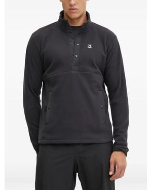 Haglöfs Mora Half-Buttoned Sweatshirt - Grey