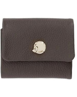 Coccinelle C-Me Softy Grainy Leather Wallet - Brown