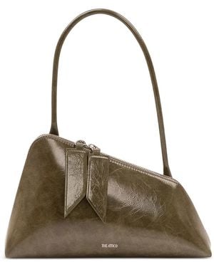 The Attico Sunrise Shoulder Bag - Metallic