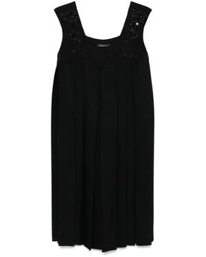 Fabiana Filippi Sequin-Embellishment Midi Dress - Black