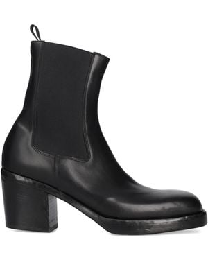 Premiata Block-Heel Chelsea Boots - Black