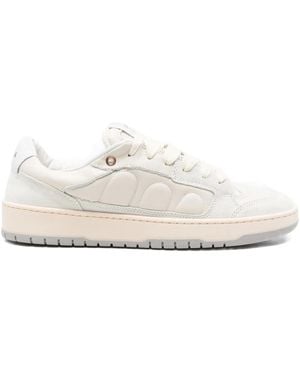 Santha Padded leather sneakers - Weiß