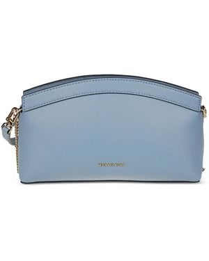 Michael Kors Small Athena Convertible Clutch Bag - Blue