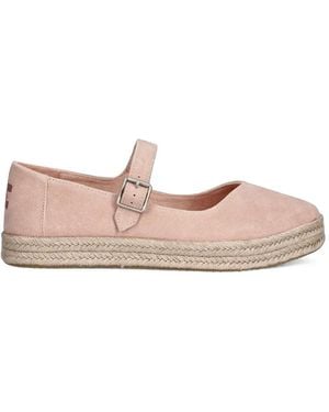 TOMS Carolina Mary Jane Buckle-Strap Espadrilles - Pink