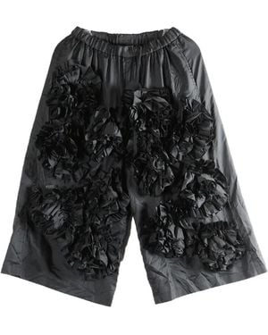 Comme des Garçons Ruffled Pants - Gray