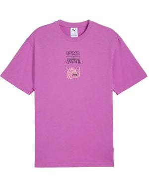 PUMA X Teenage Mutant Ninja Turtles Graphic-Print T-Shirt - Pink