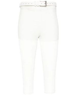 Vestiaire d'un Oiseau Libre Hose Mit Mesh-Einsatz - Weiß