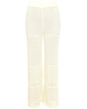 Eres Pantalones Emblème - Blanco
