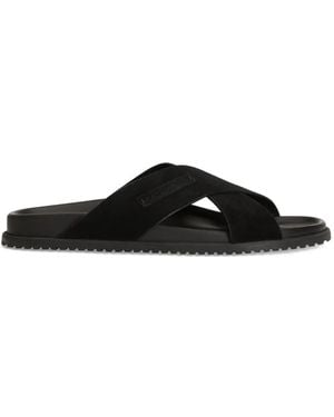 Dolce & Gabbana Split Sandalen - Schwarz