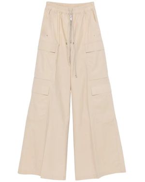 Rick Owens Cargobelas Drawstring Pants - White