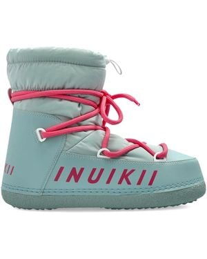 Inuikii Lace-up Padded Boots - ブルー
