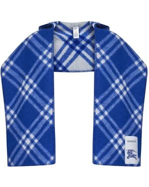 Burberry Karierter Schal - Blau