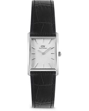 Daniel Wellington Bound Crocodile-Effect 32Mm Watch - White